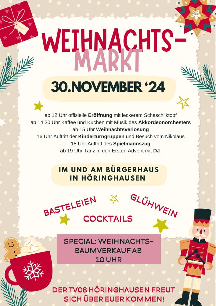 Weihnachtsmarkt in Höringhausen