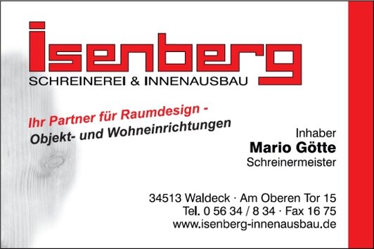 Firmenlogo Schreinerei Isenberg