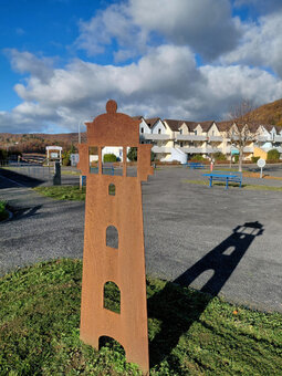 Dorfplatz Scheid Leuchtturm