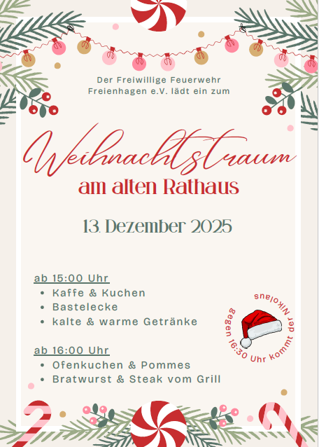 Weihnachtstraum in Freienhagen