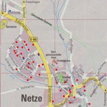 Stadtplan Netze