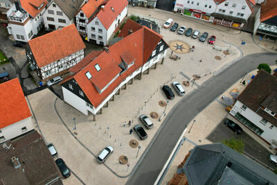 Marktplatz Waldeck © Hartmut Kiewitter