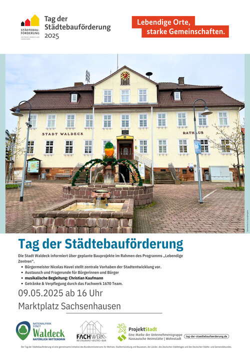 Plakat Tag der Städtebauförderung