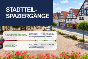 Stadtteilspaziergänge Stadtteilspaziergänge