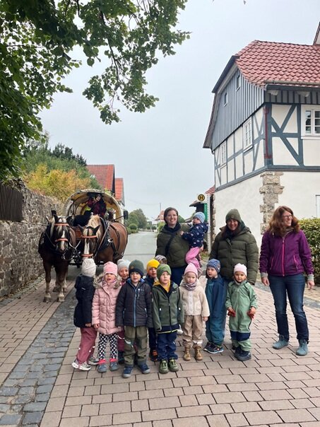 Sternenfänger-Gruppe beim Ausflug
