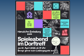 Spieleabend im Dorftreff - Freienhagen